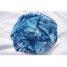 Hedvábná šála v odstínech modré 45x180 mm